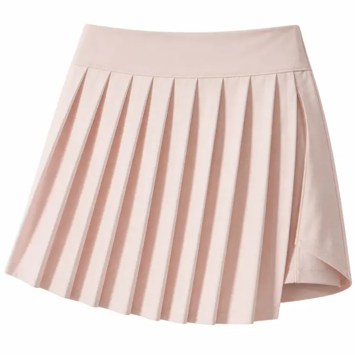 High-Waist Pleated Active Skirt with Pocket Detail styled scene