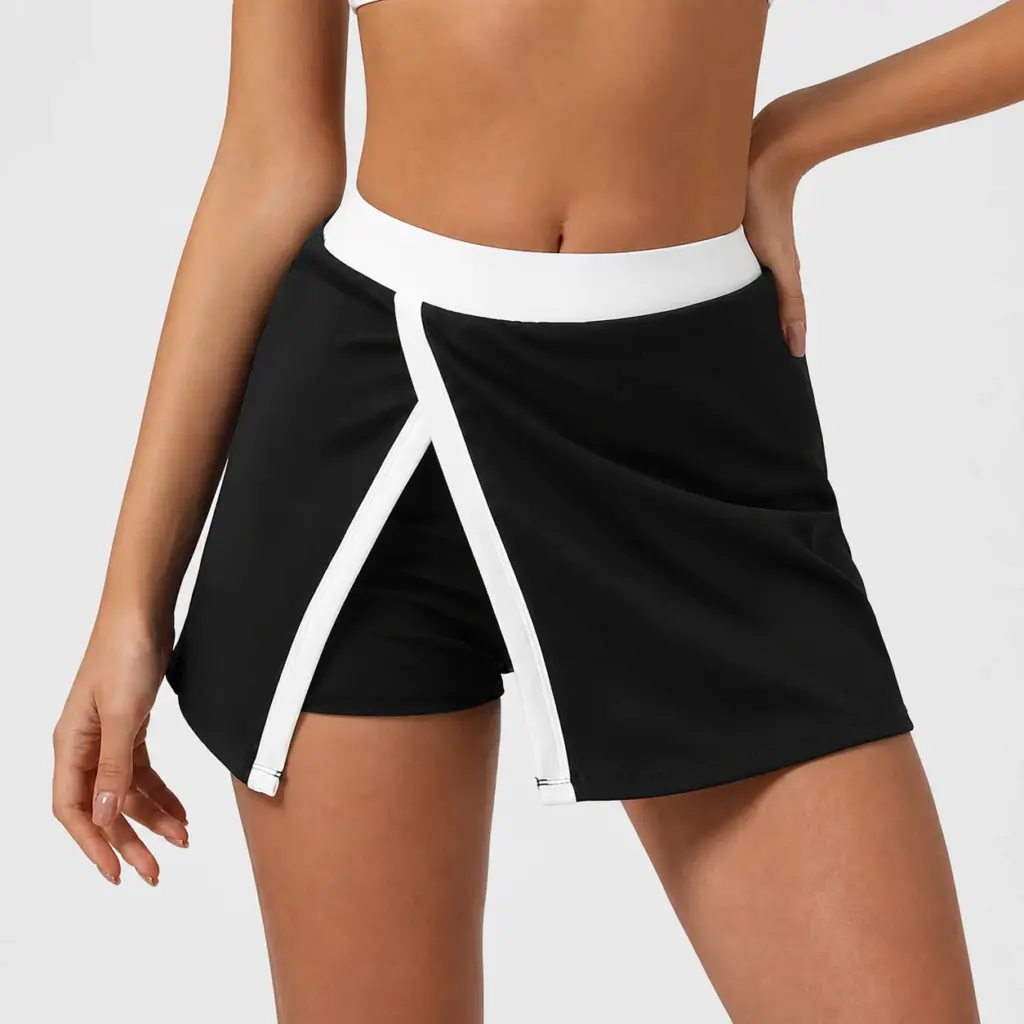 Women’s Quick-Dry Tennis Skirt for Running and Training styling view