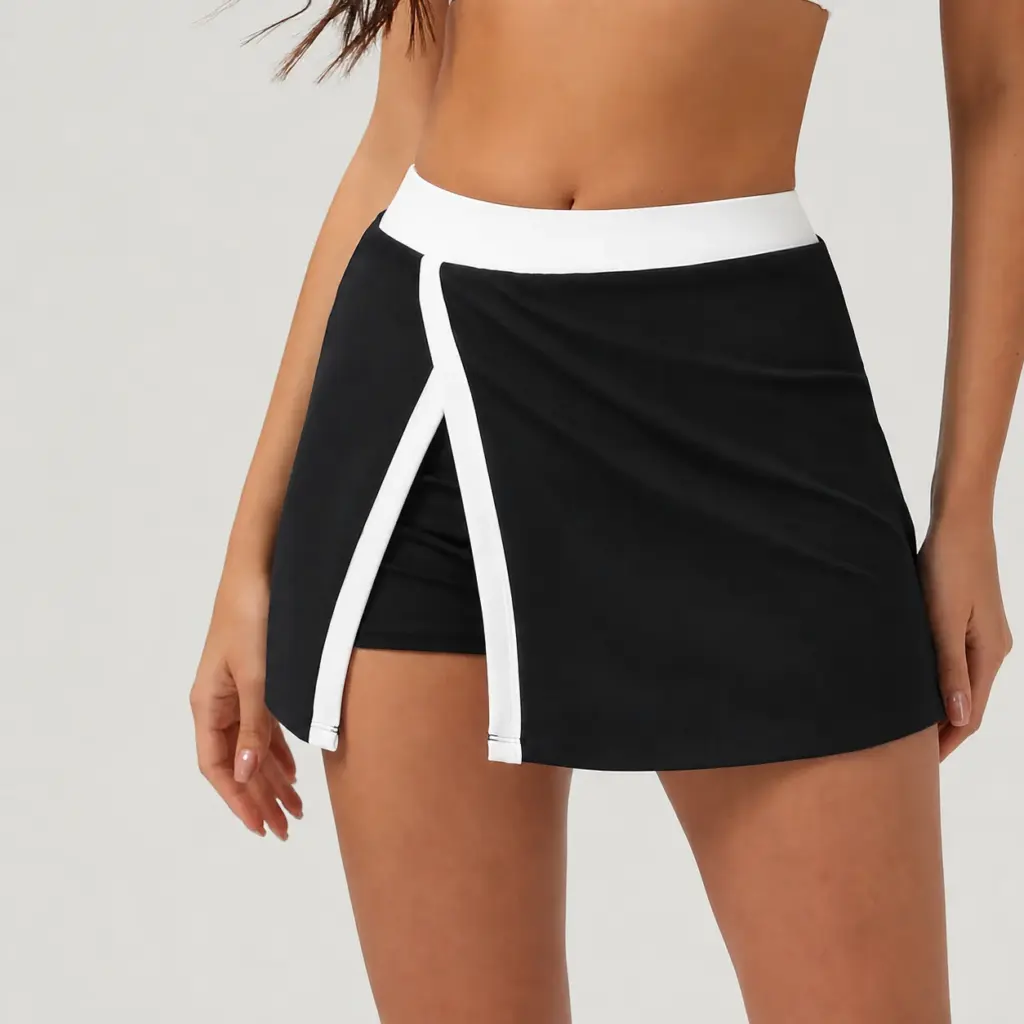 Women’s Quick-Dry Tennis Skirt for Running and Training fabric detail