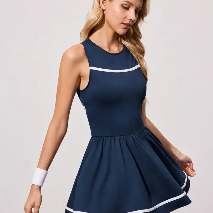 Blue Women’s Active Skirt for Tennis, Golf & Training styled scene